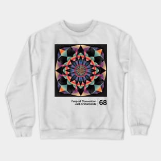 Jack O'Diamonds - Minimal Style Graphic Artwork Crewneck Sweatshirt